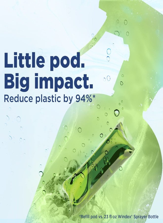 ويندكس كبسولات ويندكس المركزة القابلة للذوبان، منظف متعدد الأسطح، عبوتان مركزتان قابلتان للذوبان لإعادة التعبئة - Image 4